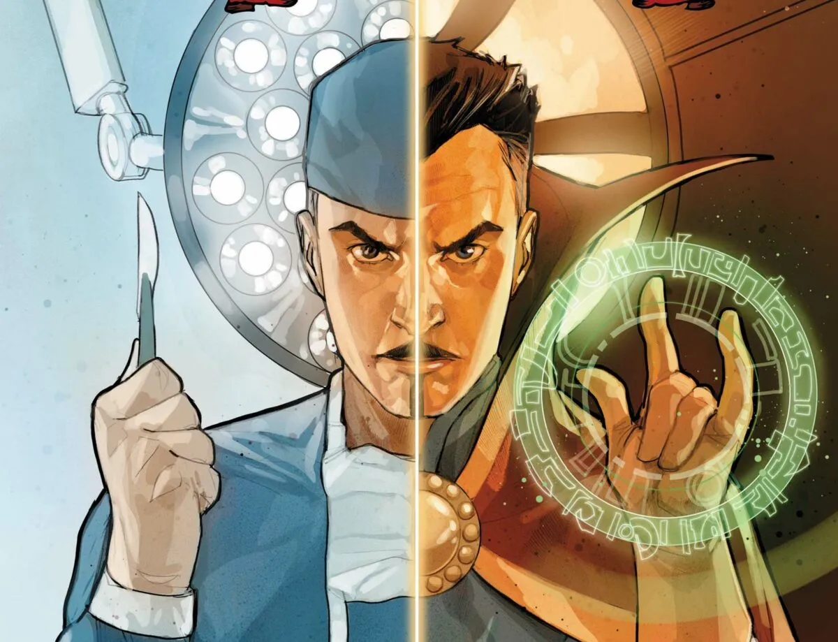Dr. Strange Comic book cover