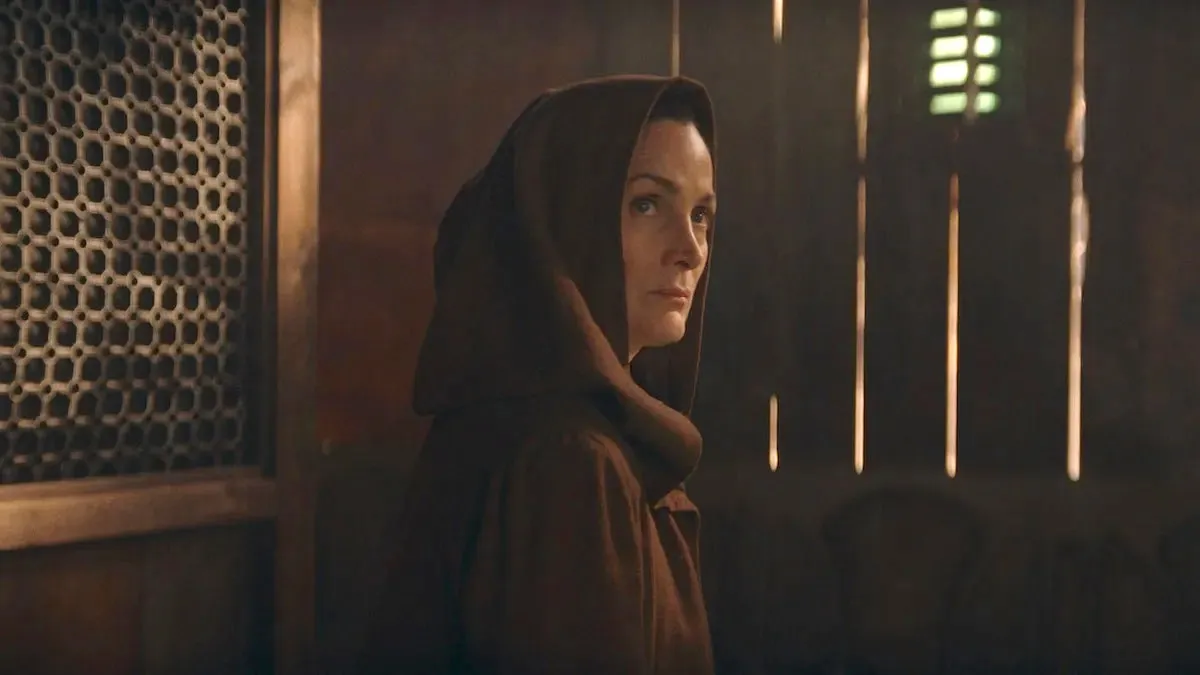 Jedi Master Indara (Carrie-Anne Moss) in 'The Acolyte'