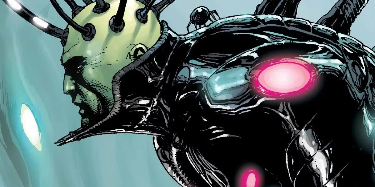 Brainiac appearing in DC Comics