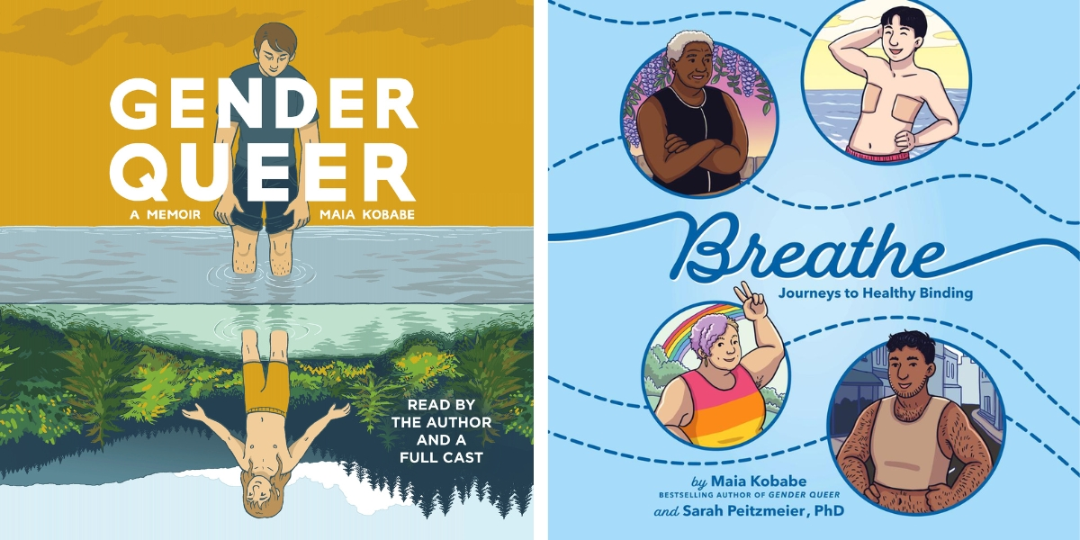 Gender Queer and Breathe cover art