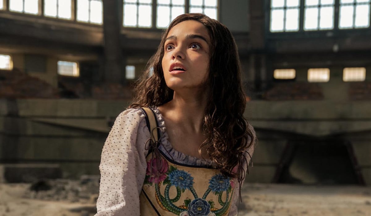 Rachel Zegler as Lucy Gray Baird in The Hunger Games: Ballad of Songbirds and Snakes