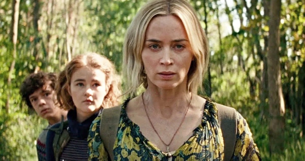 the abbotts in A Quiet Place Part II