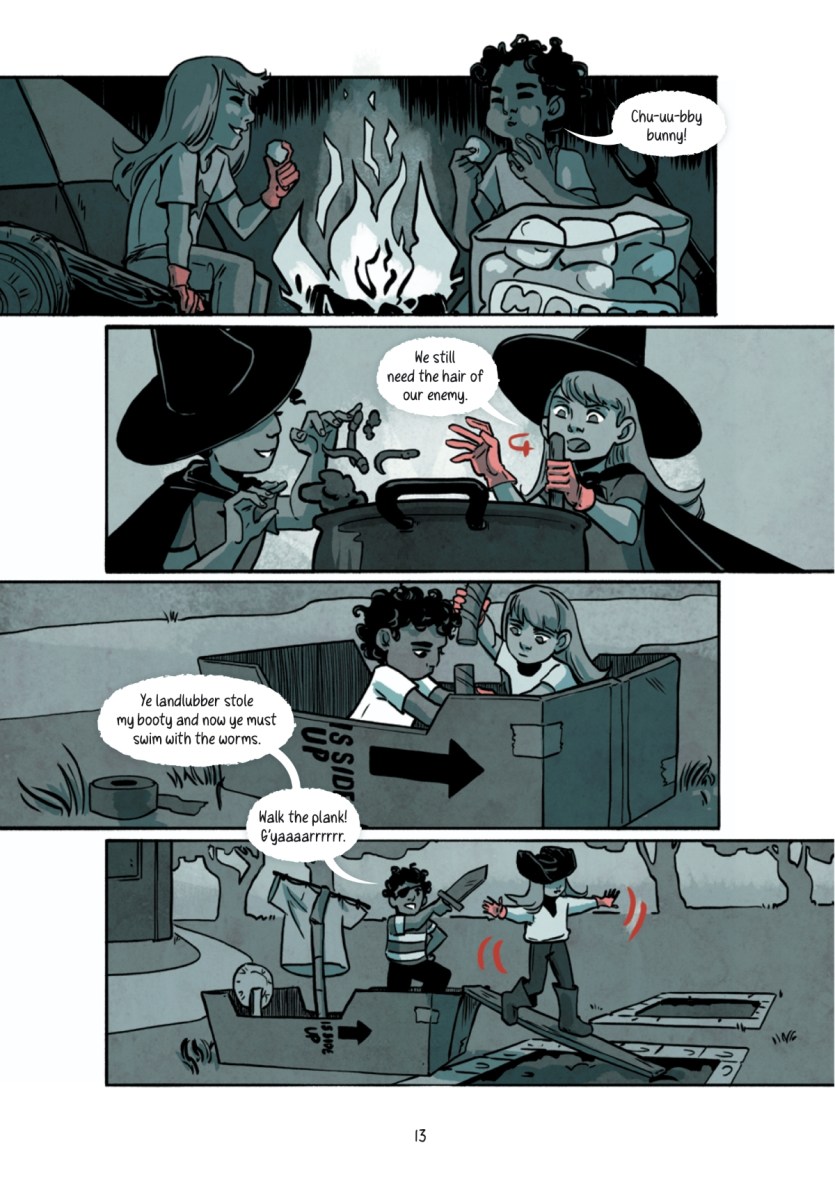 The Harrowing interior art page 13