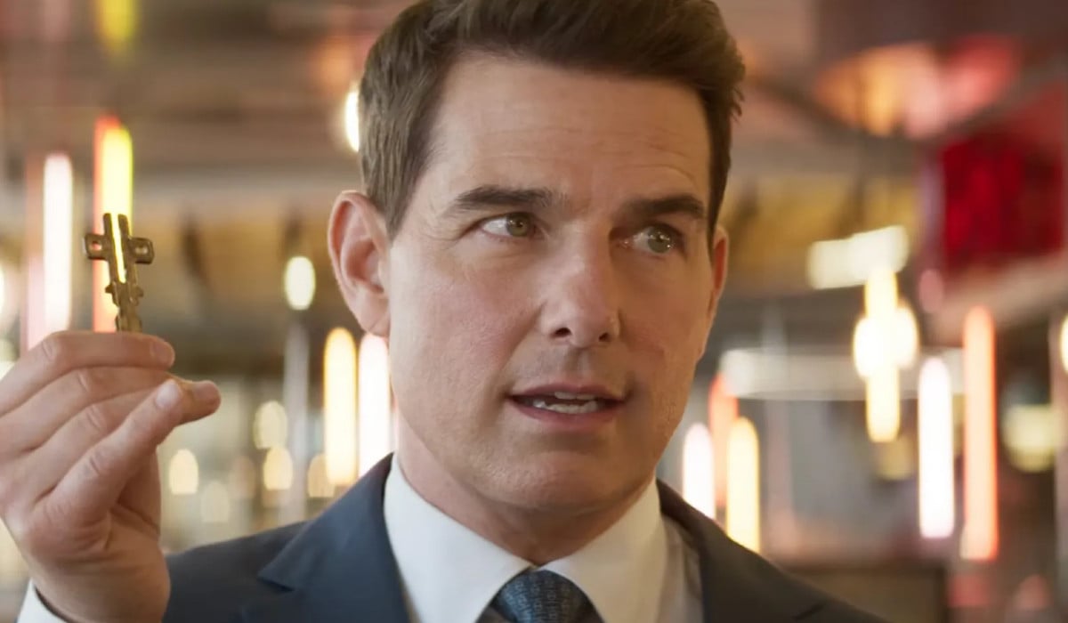 Tom Cruise as Ethan Hunt in Mission: Impossible - Dead Reckoning Part 1